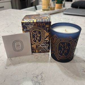 DIPTYQUE City NEW YORK Scented Candle 6.5 oz 190 g Full Size NEW NIB Box